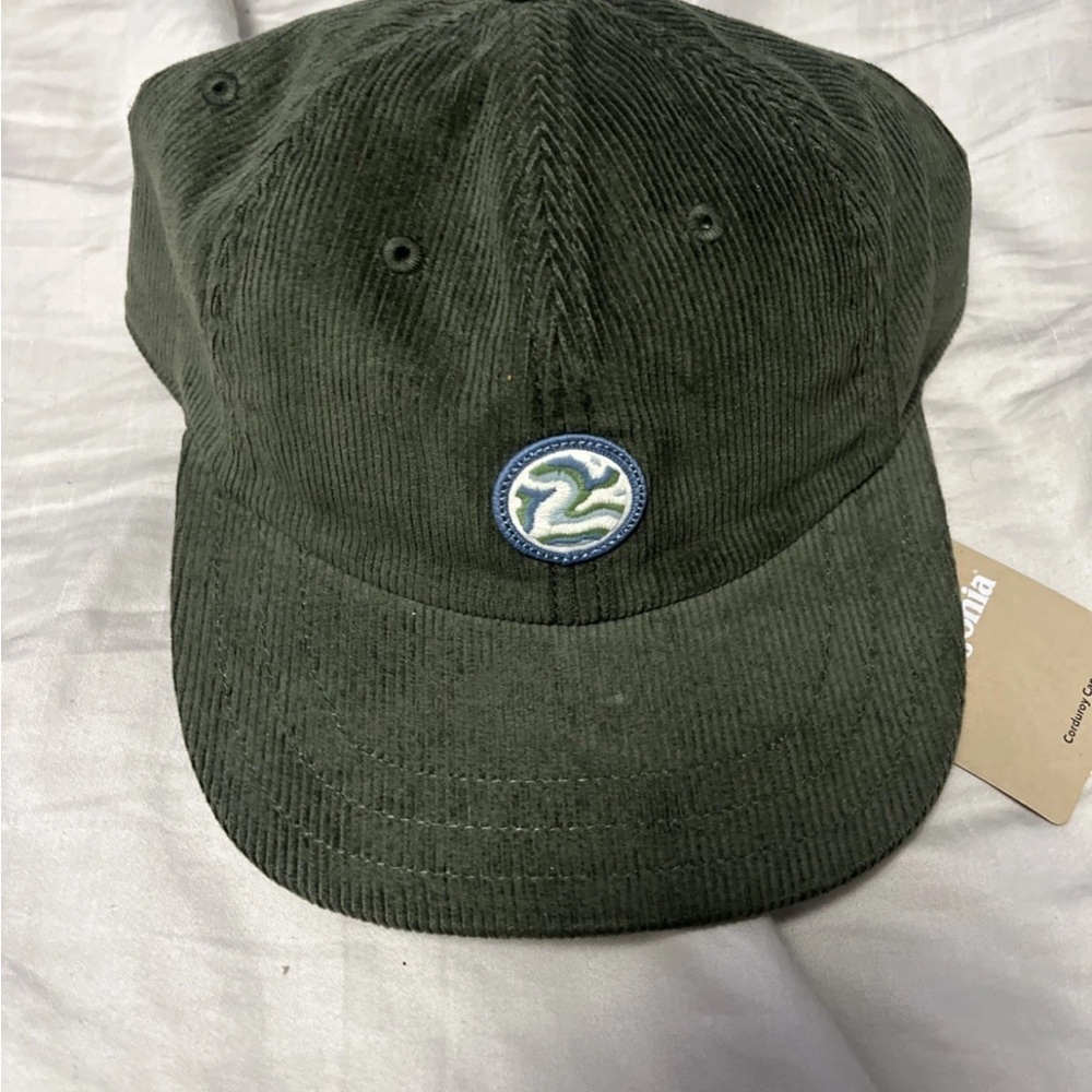 Patagonia Olive Corduroy Cap NWT $50